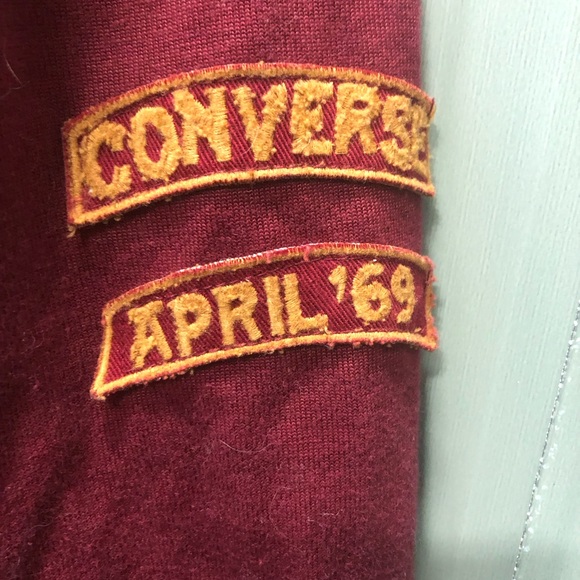 Limited edition John Varvatos X Converse athletic zip up track sweater jacket - Picture 4 of 12